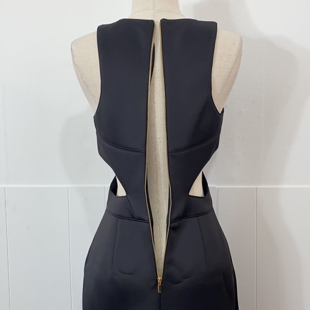 Hunterbelle Scuba Cut Out Midi Body Con Dress - Picture 6 of 8